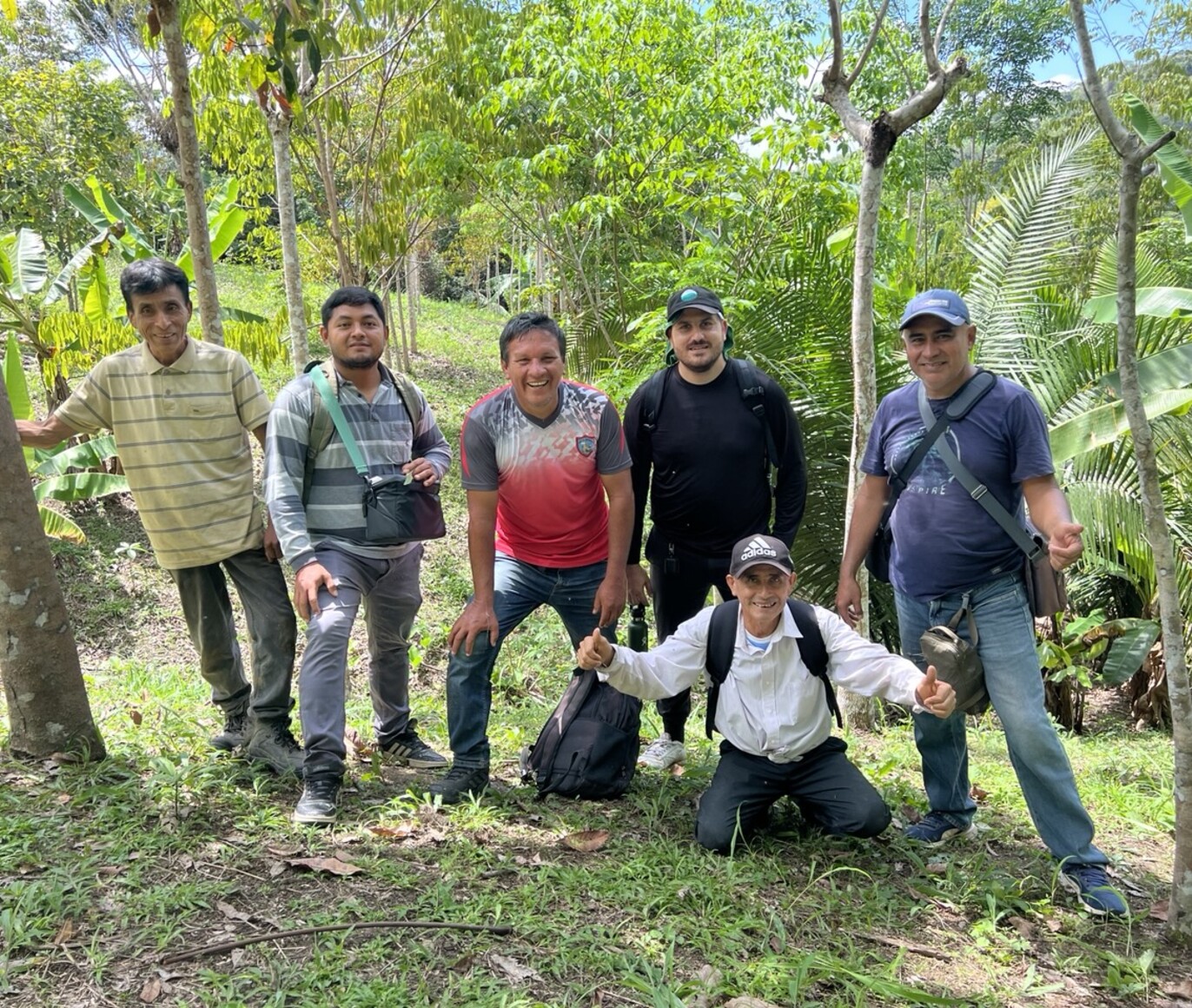 Local teams, trained and paid